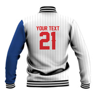 Custom Dripping Baseball Puerto Rico Baseball Jacket