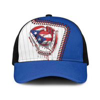 Dripping Baseball Puerto Rico Baseball Net Cap