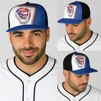 Dripping Baseball Puerto Rico Baseball Net Cap