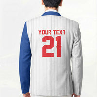 Custom Dripping Baseball Puerto Rico Blazer