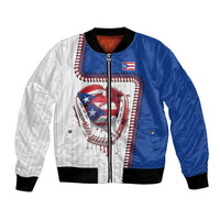 Custom Dripping Baseball Puerto Rico Bomber Jacket