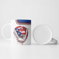 Custom Dripping Baseball Puerto Rico Ceramic Mug
