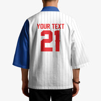 Custom Dripping Baseball Puerto Rico Kimono