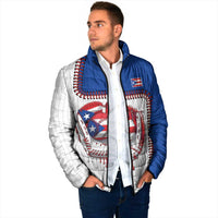 Custom Dripping Baseball Puerto Rico Padded Jacket