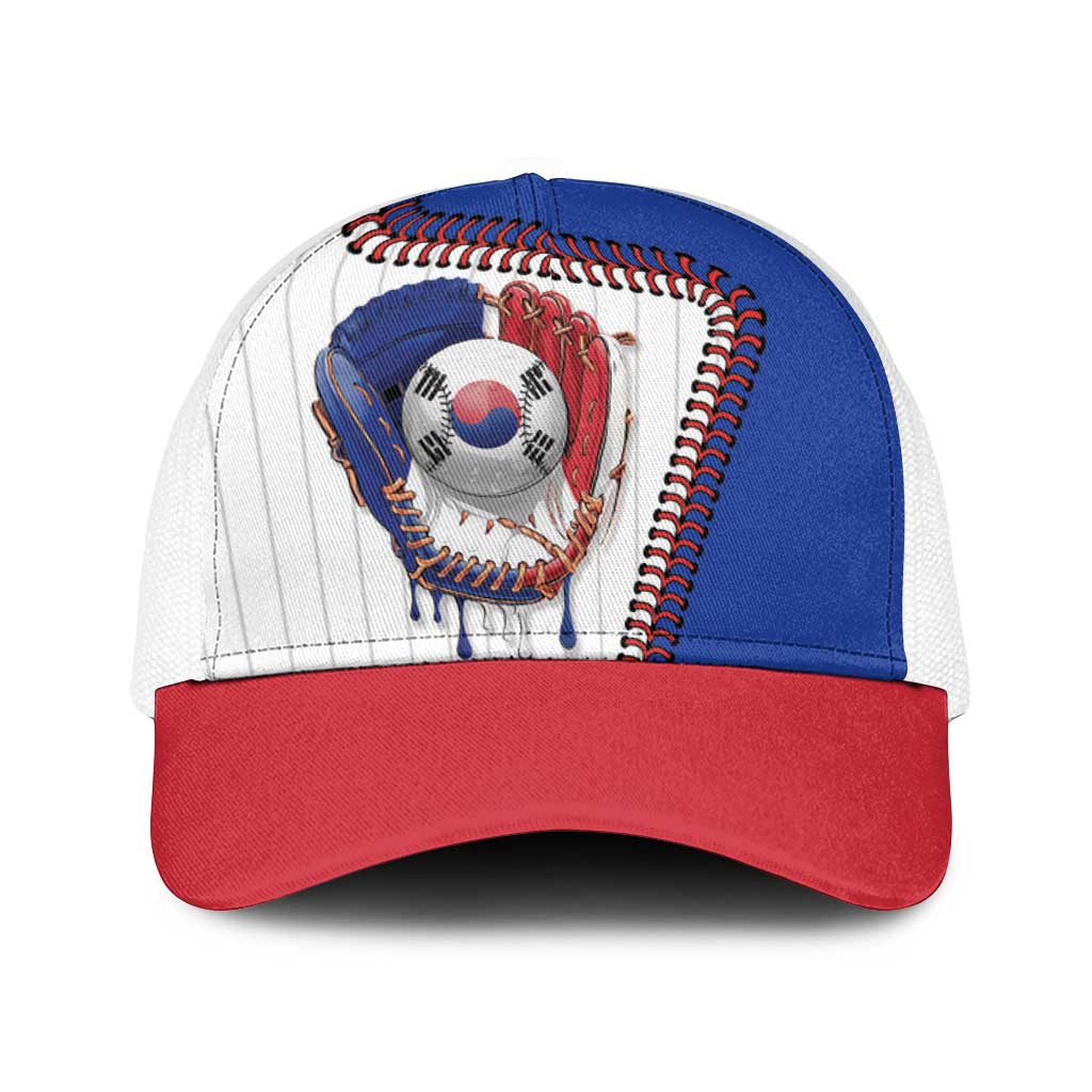 Dripping Baseball South Korea Baseball Net Cap