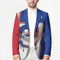 Custom Dripping Baseball South Korea Blazer
