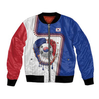 Custom Dripping Baseball South Korea Bomber Jacket