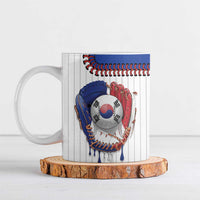 Custom Dripping Baseball South Korea Ceramic Mug