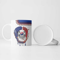 Custom Dripping Baseball South Korea Ceramic Mug