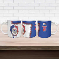 Custom Dripping Baseball South Korea Ceramic Mug