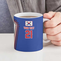 Custom Dripping Baseball South Korea Ceramic Mug