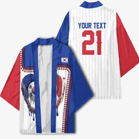 Custom Dripping Baseball South Korea Kimono