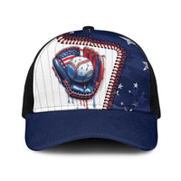 Dripping Baseball United States Baseball Net Cap