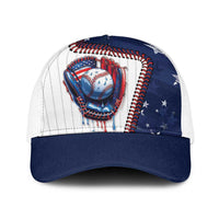 Dripping Baseball United States Baseball Net Cap