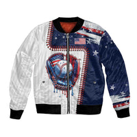 Custom Dripping Baseball United States Bomber Jacket
