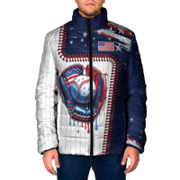 Custom Dripping Baseball United States Padded Jacket