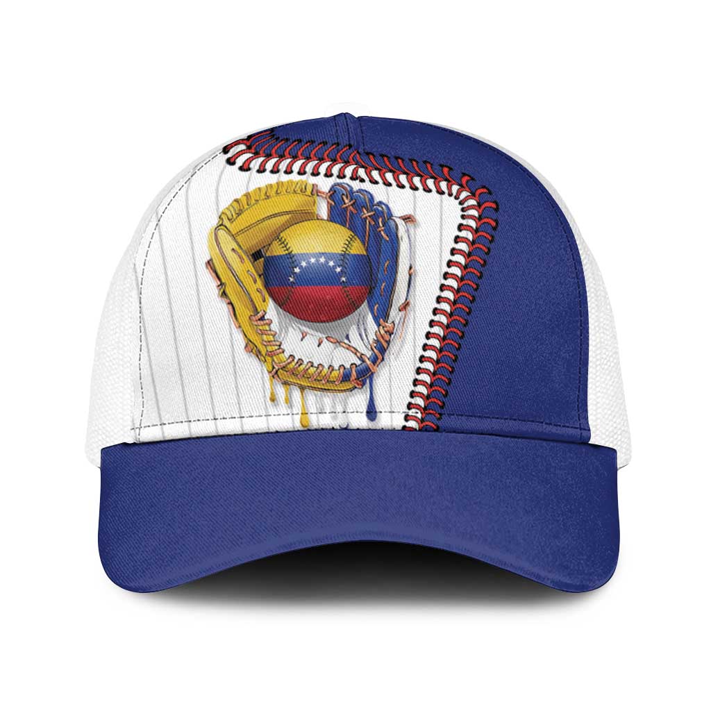 Dripping Baseball Venezuela Baseball Net Cap