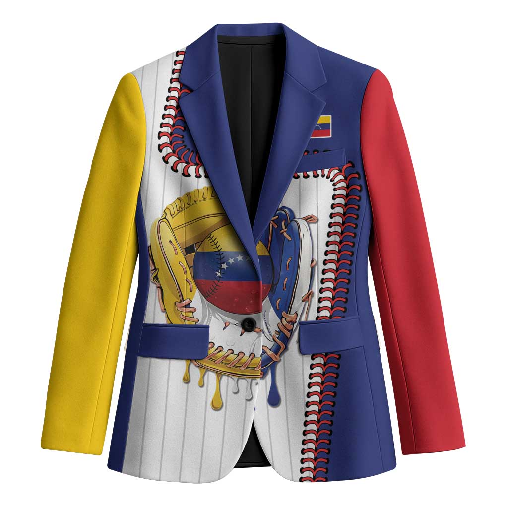 Custom Dripping Baseball Venezuela Blazer