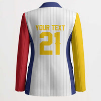 Custom Dripping Baseball Venezuela Blazer