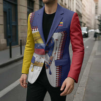 Custom Dripping Baseball Venezuela Blazer