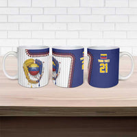 Custom Dripping Baseball Venezuela Ceramic Mug