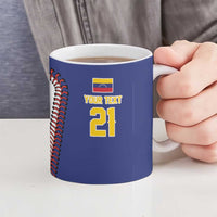 Custom Dripping Baseball Venezuela Ceramic Mug