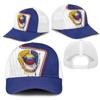 Dripping Baseball Venezuela Mesh Trucker Cap