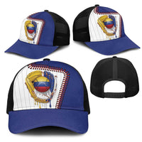 Dripping Baseball Venezuela Mesh Trucker Cap