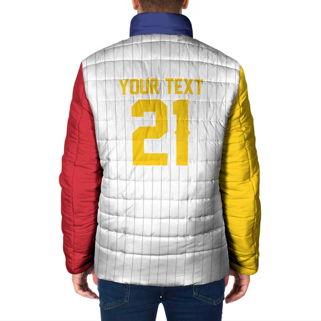 Custom Dripping Baseball Venezuela Padded Jacket