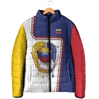 Custom Dripping Baseball Venezuela Padded Jacket