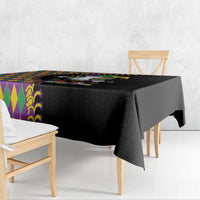 Dripping Baseball Mardi Gras Tablecloth Throw me Something Mister!