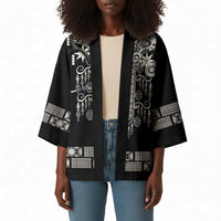 Proud Black Nurse RN Kimono Black African Pattern Stethoscope Dashiki Motif