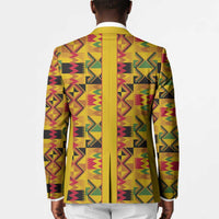 Proud Black Nurse RN Blazer African Stethoscope Kente Pattern