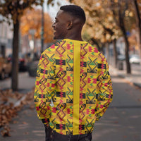 Proud Black Nurse RN Sweatshirt African Stethoscope Kente Pattern