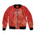 Canada Cricket World Cup 2024 Bomber Jacket Maple Leafers Make Champions LT9 - Wonder Print Shop