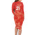 Canada Cricket World Cup 2024 Family Matching Long Sleeve Bodycon Dress and Hawaiian Shirt Maple Leafers Make Champions LT9 - Wonder Print Shop