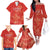 Canada Cricket World Cup 2024 Family Matching Off The Shoulder Long Sleeve Dress and Hawaiian Shirt Maple Leafers Make Champions - Wonder Print Shop