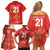 Canada Cricket World Cup 2024 Family Matching Off Shoulder Short Dress and Hawaiian Shirt Maple Leafers Make Champions LT9 - Wonder Print Shop