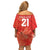 Canada Cricket World Cup 2024 Family Matching Off Shoulder Short Dress and Hawaiian Shirt Maple Leafers Make Champions LT9 - Wonder Print Shop