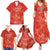 Canada Cricket World Cup 2024 Family Matching Summer Maxi Dress and Hawaiian Shirt Maple Leafers Make Champions - Wonder Print Shop