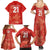 Canada Cricket World Cup 2024 Family Matching Summer Maxi Dress and Hawaiian Shirt Maple Leafers Make Champions - Wonder Print Shop