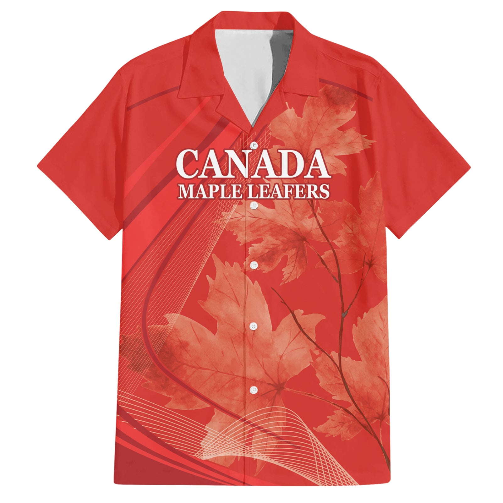 Canada Cricket World Cup 2024 Hawaiian Shirt Maple Leafers Make Champions - Wonder Print Shop