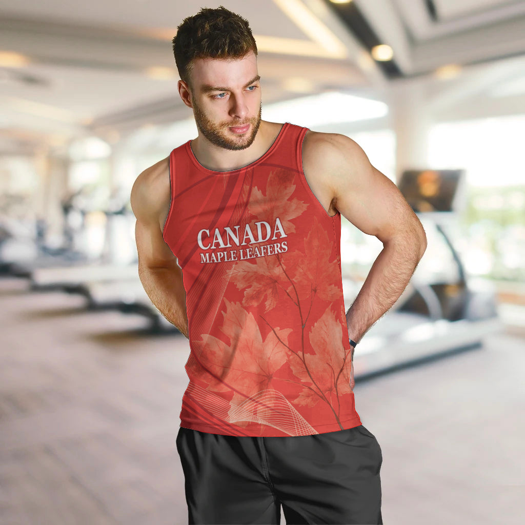 Canada Cricket World Cup 2024 Men Tank Top Maple Leafers Make Champions - Wonder Print Shop