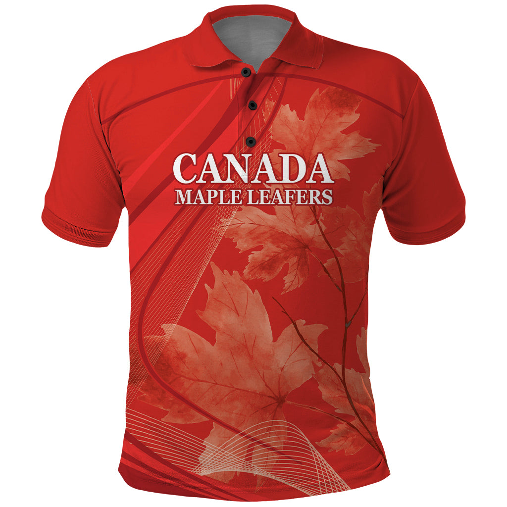 Canada Cricket World Cup 2024 Polo Shirt Maple Leafers Make Champions - Wonder Print Shop