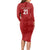 England Cricket World Cup 2024 Long Sleeve Bodycon Dress Tri Lions Make Champions - Wonder Print Shop