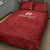 England Cricket World Cup 2024 Quilt Bed Set Tri Lions Make Champions