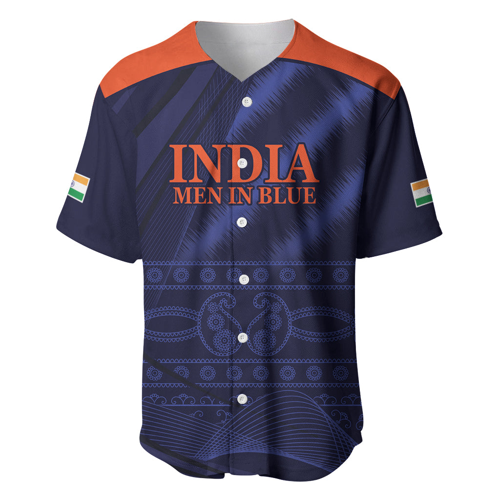 India Cricket World Cup 2024 Baseball Jersey Men In Blue Make Champions LT9 - Wonder Print Shop