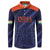 India Cricket World Cup 2024 Button Sweatshirt Men In Blue Make Champions LT9 - Wonder Print Shop