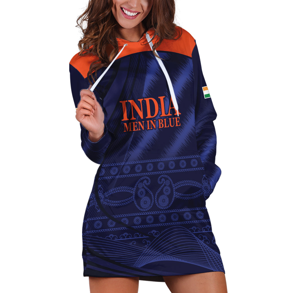 India Cricket World Cup 2024 Hoodie Dress Men In Blue Make Champions - Wonder Print Shop