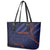 India Cricket World Cup 2024 Leather Tote Bag Men In Blue Make Champions - Wonder Print Shop